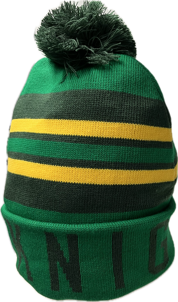 Bobblehat Knights Green/Yellow Low Script